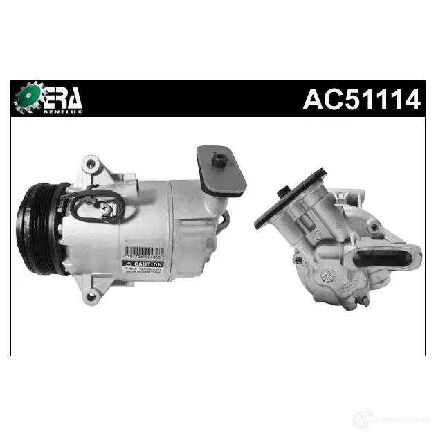 Компрессор кондиционера ERA BENELUX 1877336 5415047004174 QHT 06ZK ac51114 изображение 0