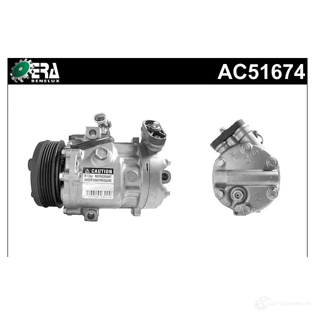 Компрессор кондиционера ERA BENELUX 1877463 5415047005140 ac51674 SH 0LKT5 изображение 0