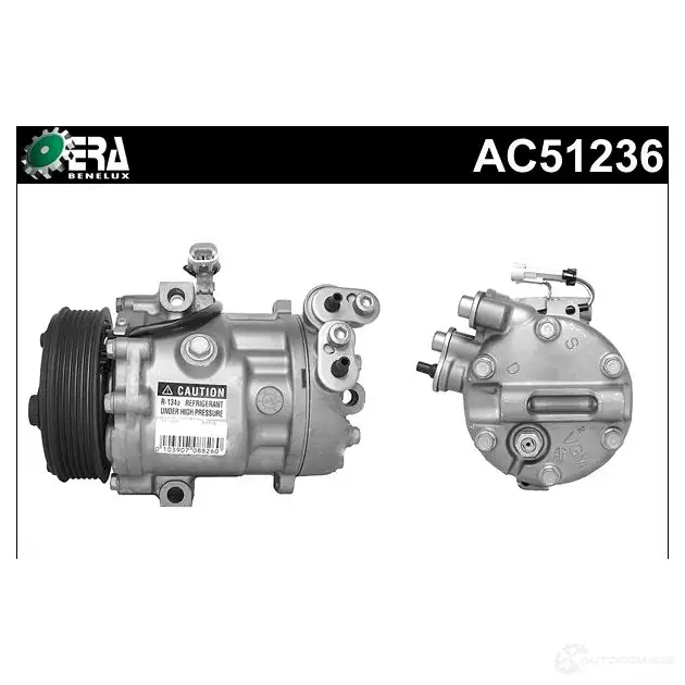 Компрессор кондиционера ERA BENELUX KZ 2I0 1877363 5415047004402 ac51236
