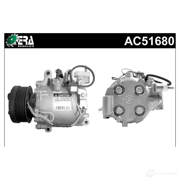 Компрессор кондиционера ERA BENELUX 1877467 5415047005157 5AP LK ac51680 изображение 0