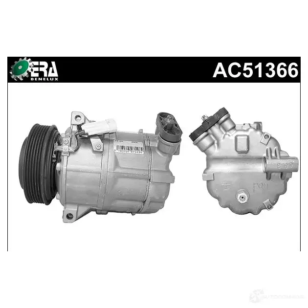 Компрессор кондиционера ERA BENELUX GU 7YH 1877400 ac51366 5415047125305
