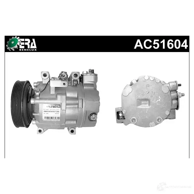 Компрессор кондиционера ERA BENELUX 24Y VW 1877442 5415047005003 ac51604