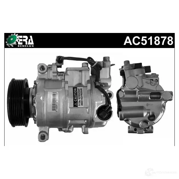 Компрессор кондиционера ERA BENELUX 1877507 9F N8SV0 ac51878 5415047139265