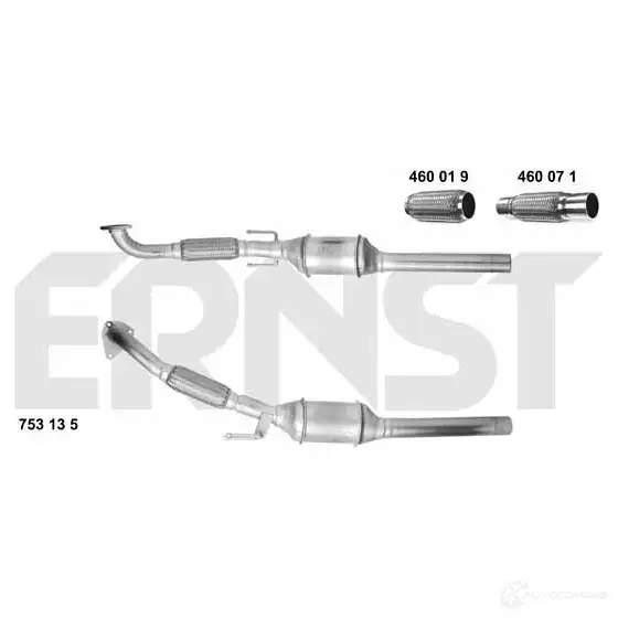 Катализатор ERNST I3B5 33O 4007463753135 302145 753135