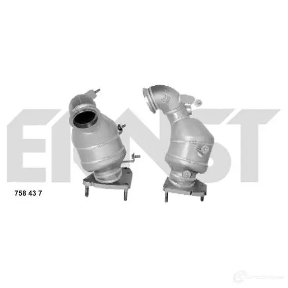 Катализатор ERNST D2F 20 758437 302686 4007463758437 изображение 0