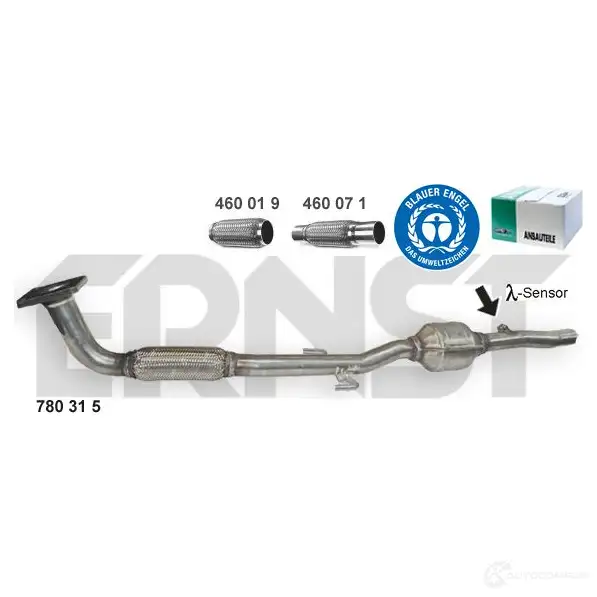 Катализатор ERNST QD 50R 780315 4007463780315 1191761711