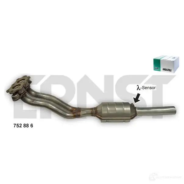 Катализатор ERNST 6UA NWN 4007463752886 302119 752886