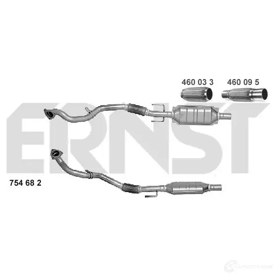 Катализатор ERNST 302296 4007463754682 754682 Y M6FZ изображение 0