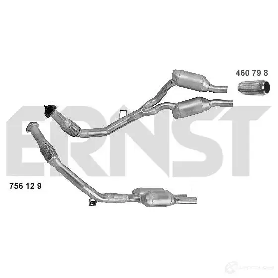 Катализатор ERNST 302442 4007463756129 756129 HP 6S6