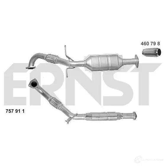 Катализатор ERNST 757911 H2U CL2N 4007463757911 302624
