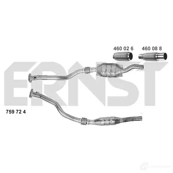 Катализатор ERNST 4007463759724 4DCL IRS 302834 759724