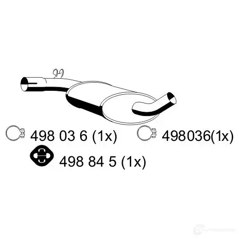 Резонатор ERNST 298257 4007463122108 122108 YA 8H29 изображение 0