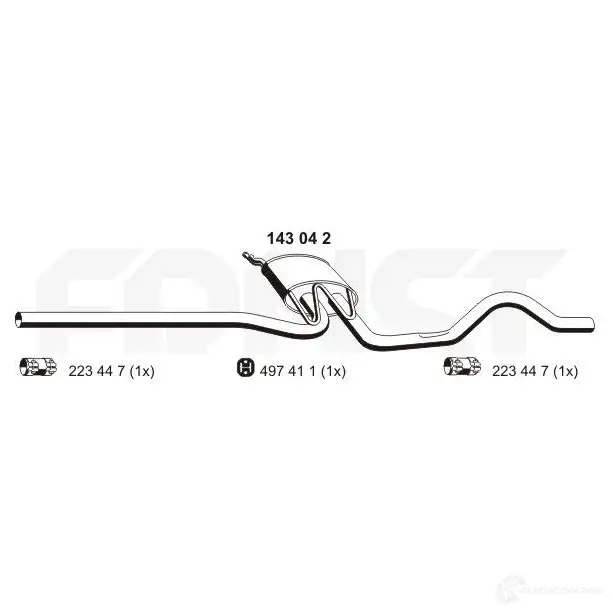 Резонатор ERNST 143042 6 B99IBC 4007463143042 298480