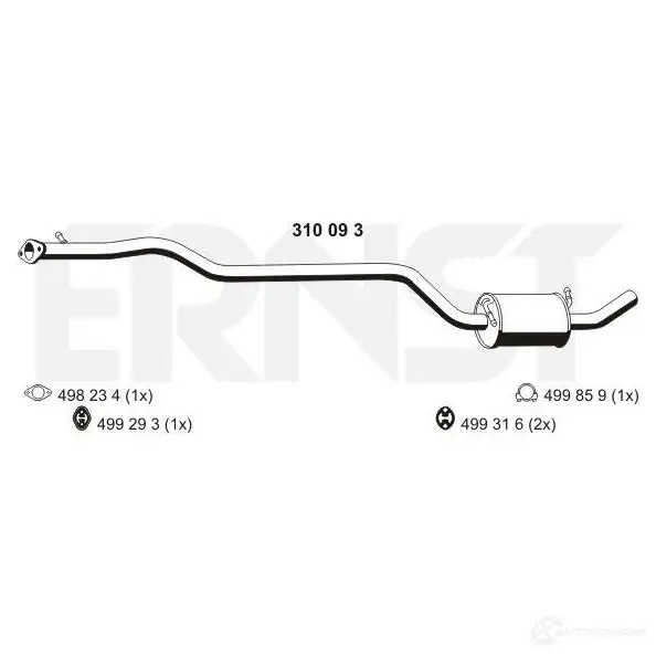 Резонатор ERNST 299621 310093 4007463310093 D B6E4OY