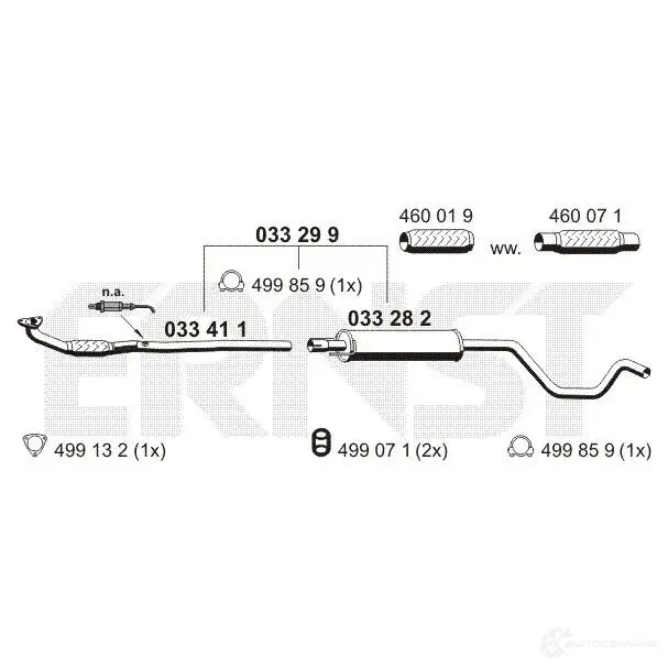 Резонатор ERNST 6G8W4C 2 4007463033299 294461 033299