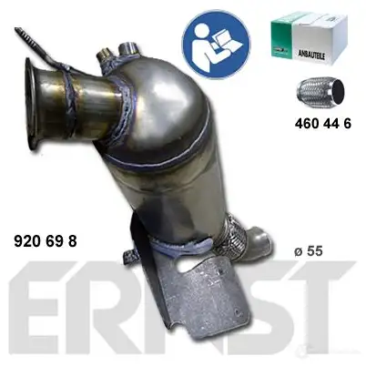 Сажевый фильтр ERNST 4007463920698 1424229586 920698 OJ A5ZH
