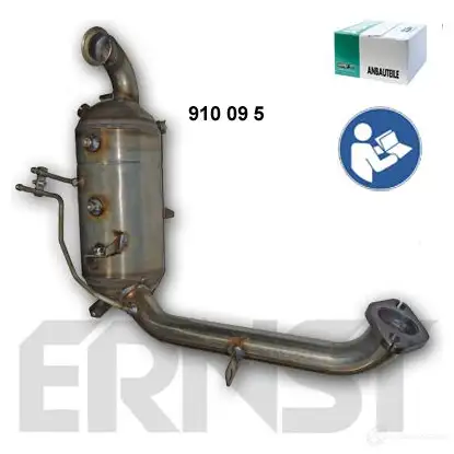 Сажевый фильтр ERNST 4007463910095 910095 303003 4 GPOFN