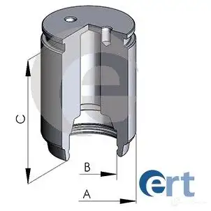 Поршень суппорта ERT R6K9A YS 3426345 8435123053473 150265-C изображение 0