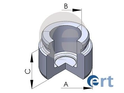Поршень суппорта ERT 1424453054 8435123155726 8BH94Y 7 150590-C изображение 0