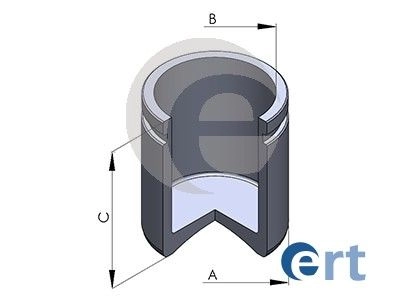 Поршень суппорта ERT 1424453077 X1Y AV 8435123233561 151578-C изображение 0