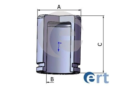 Поршень суппорта ERT BXY 1W 1424453111 8435123240248 151660-C изображение 0