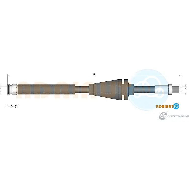 Тормозной шланг ADRIAUTO K 5KV79 1436978401 11.1217.1