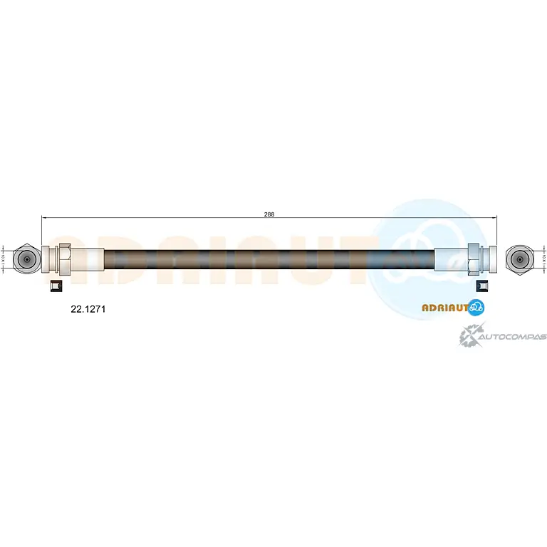 Тормозной шланг ADRIAUTO TR6G VZ 1436979017 22.1271