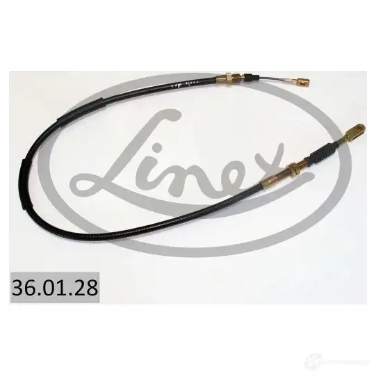 Трос стояночного тормоза LINEX 360128 2 KBR1Q 1437571564 изображение 0