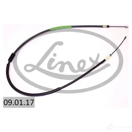 Трос стояночного тормоза LINEX 090117 RS N8MN 1437572482
