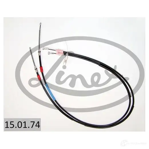 Трос стояночного тормоза LINEX V58 XN 1437571572 150174