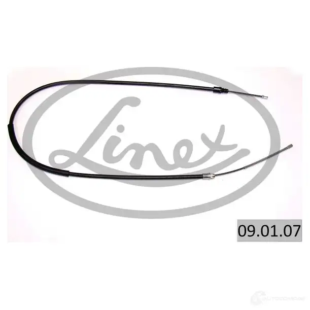 Трос стояночного тормоза LINEX 090107 A9T9 A 1437571903