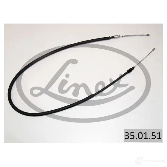 Трос стояночного тормоза LINEX 350151 4PMY 9Q 1437572074
