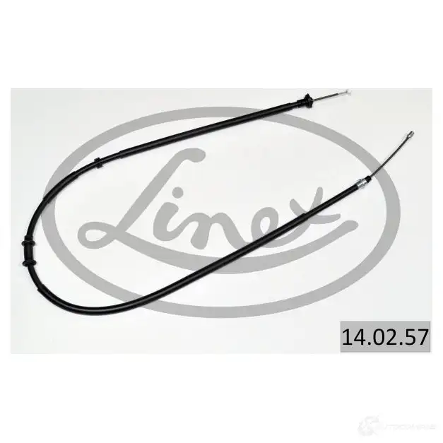 Трос стояночного тормоза LINEX 140257 1437572090 NKOA4 C изображение 0