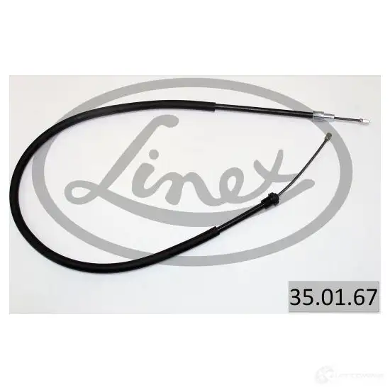 Трос стояночного тормоза LINEX 1437571840 L 19BZV 350167 изображение 0