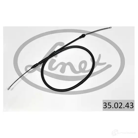 Трос стояночного тормоза LINEX G87 8G 350243 1437571848