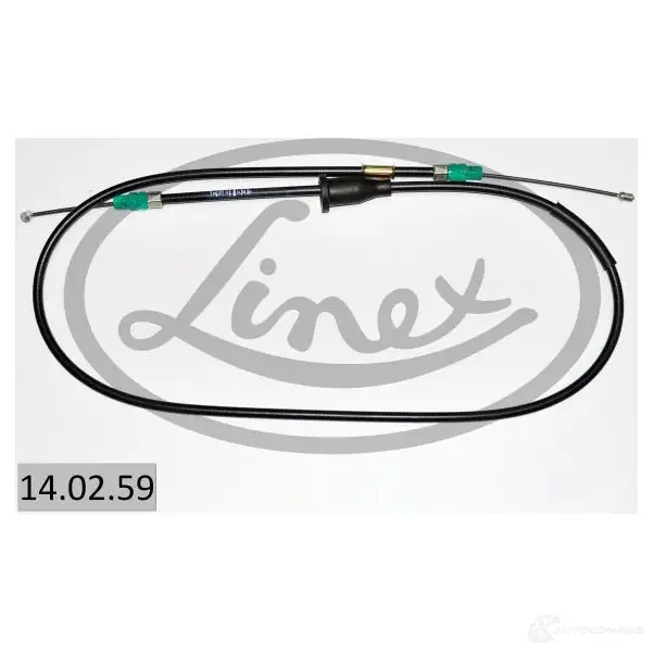 Трос стояночного тормоза LINEX 140259 MEW3 I 1437572247