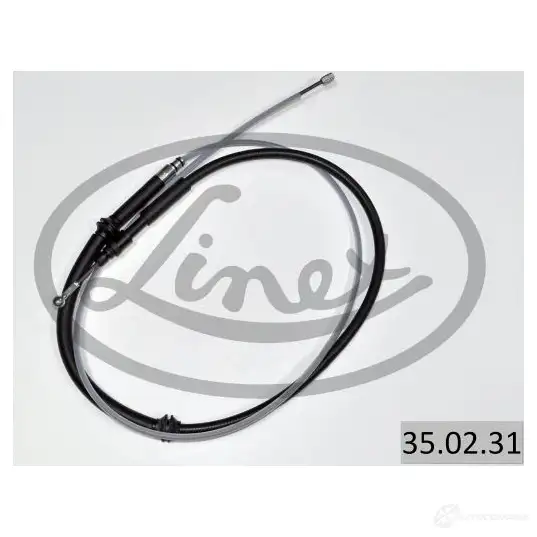 Трос стояночного тормоза LINEX 350231 Q9 AZMY 1437572428
