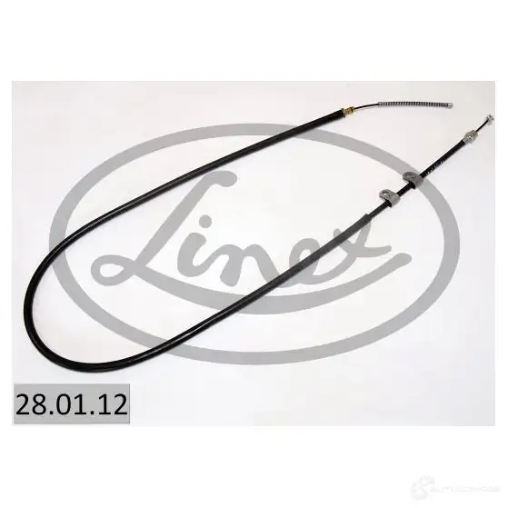 Трос стояночного тормоза LINEX 280112 QSW 35 1437572469