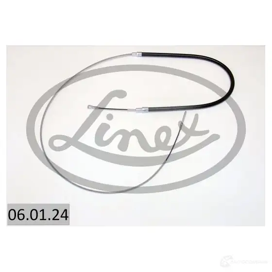 Трос стояночного тормоза LINEX 1437572205 MOCX R 060124