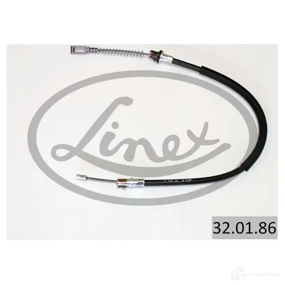 Трос стояночного тормоза LINEX 320186 1437572325 I8V RK