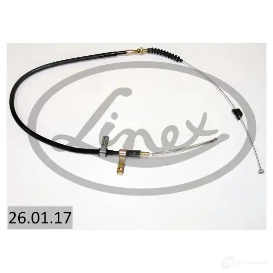 Трос стояночного тормоза LINEX 1437571656 260117 BVB 6KDZ