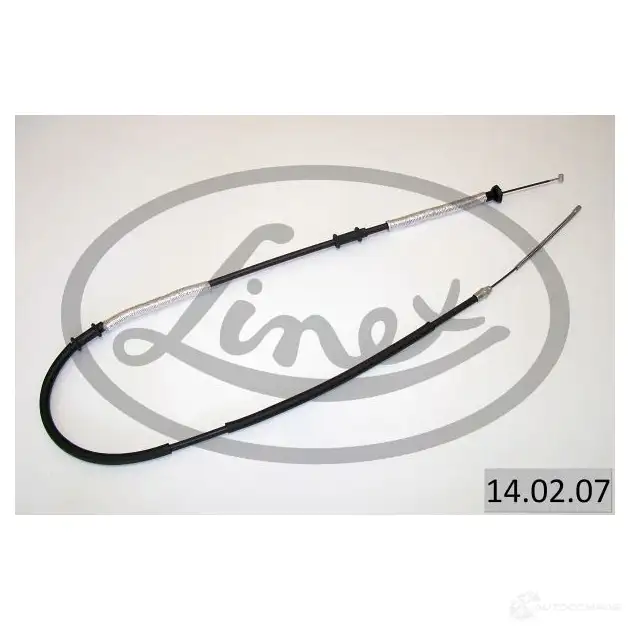 Трос стояночного тормоза LINEX 140207 M8 PVR 1437572515