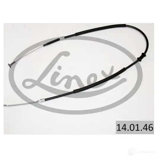 Трос стояночного тормоза LINEX 1437572541 9SEM 67L 140146