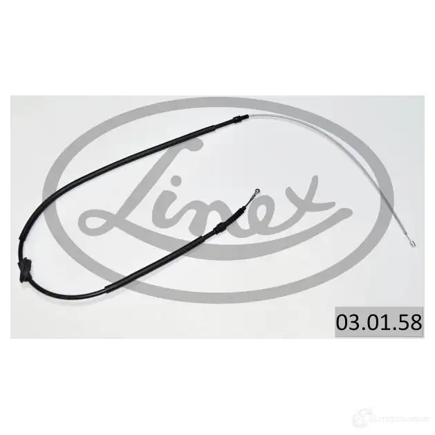 Трос стояночного тормоза LINEX 030158 E9P1 8HO 1437572473