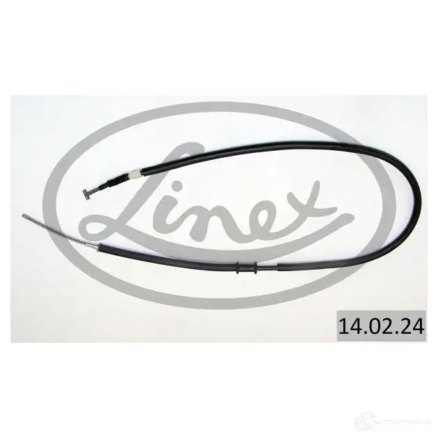 Трос стояночного тормоза LINEX 1437572562 140224 J Z11TY изображение 0