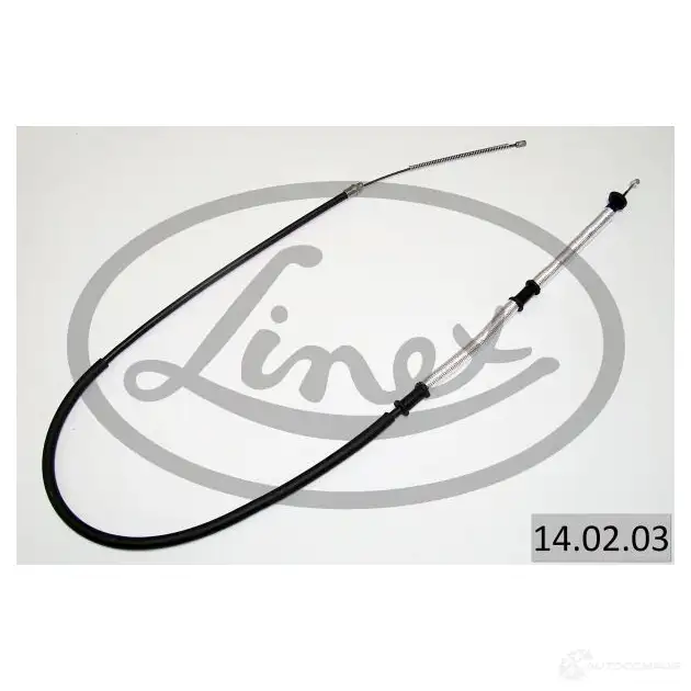 Трос стояночного тормоза LINEX 140203 RL4 0U 1437572492