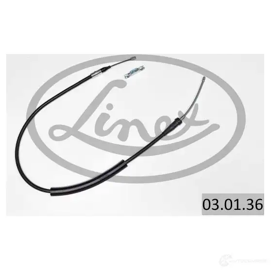 Трос стояночного тормоза LINEX H KNDI0C 030136 1437572404 изображение 0