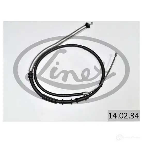 Трос стояночного тормоза LINEX 140234 1437572522 QLLG D