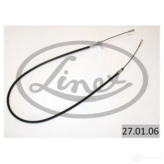 Трос стояночного тормоза LINEX 270106 1437572558 1F8B XS