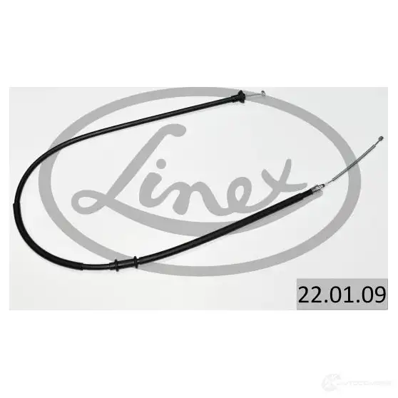 Трос стояночного тормоза LINEX 220109 1437572517 9PT1S 8Z